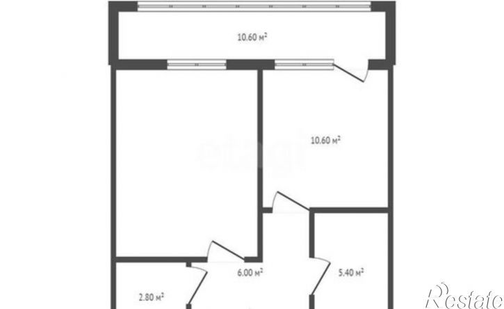 1-комн квартира ул Гэсстроевская, 2/4,  д. 2/4