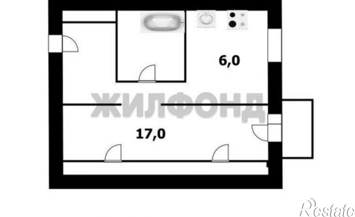 1-комн квартира ул Забалуева, 64,  д. 64