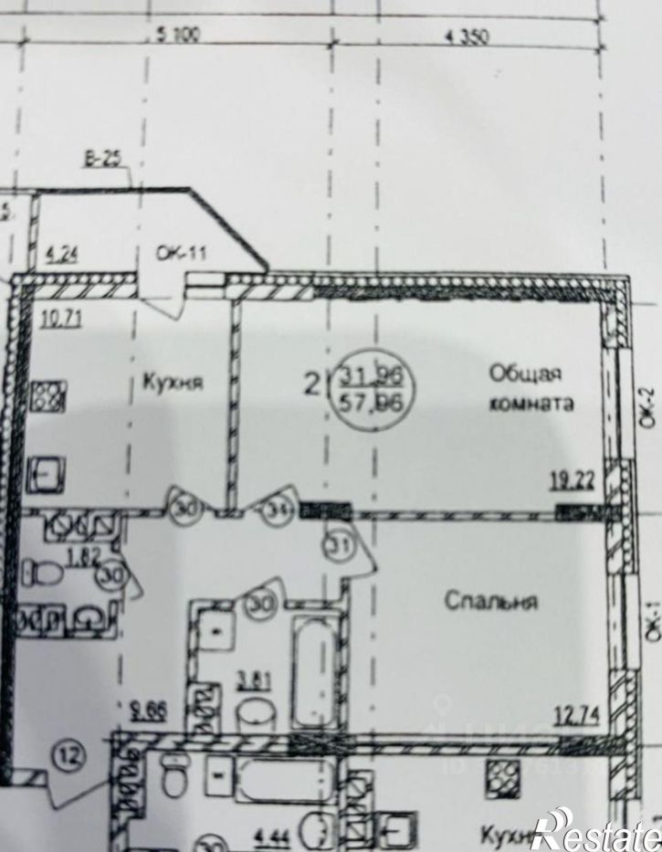 3-комн квартира ул Писарева, 131,  д. 131