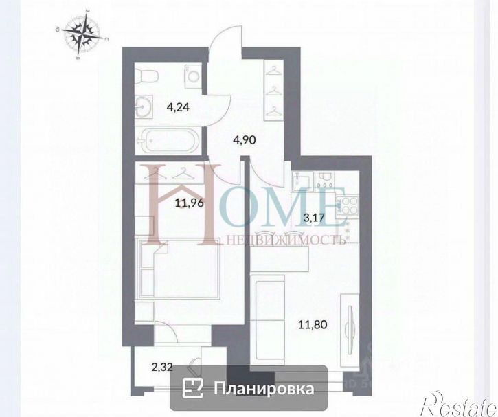 2-комн квартира ул Ломоносова, 57,  д. 57