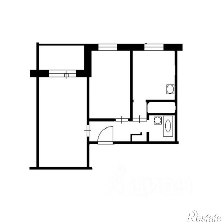 2-комн квартира ул Танкистов, 3,  д. 3