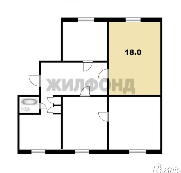 Комната Красина улица, д.70а
