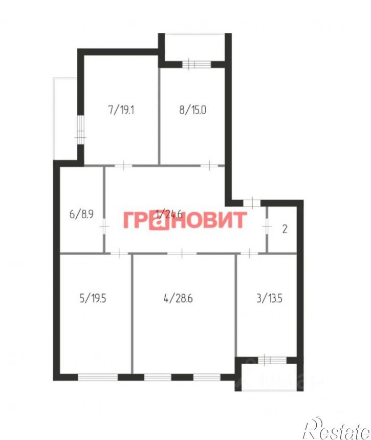 4-комн квартира ул Толстого, 3/1,  д. 3/1
