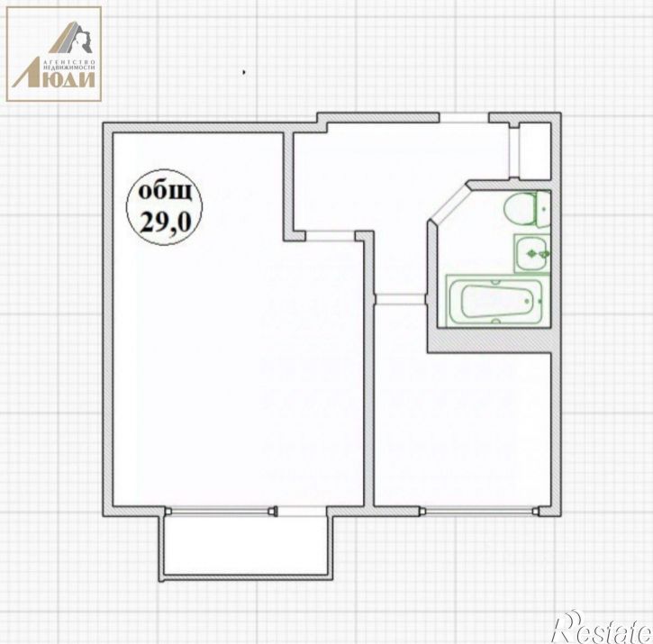 1-комн квартира ул Объединения, 96/1,  д. 96/1