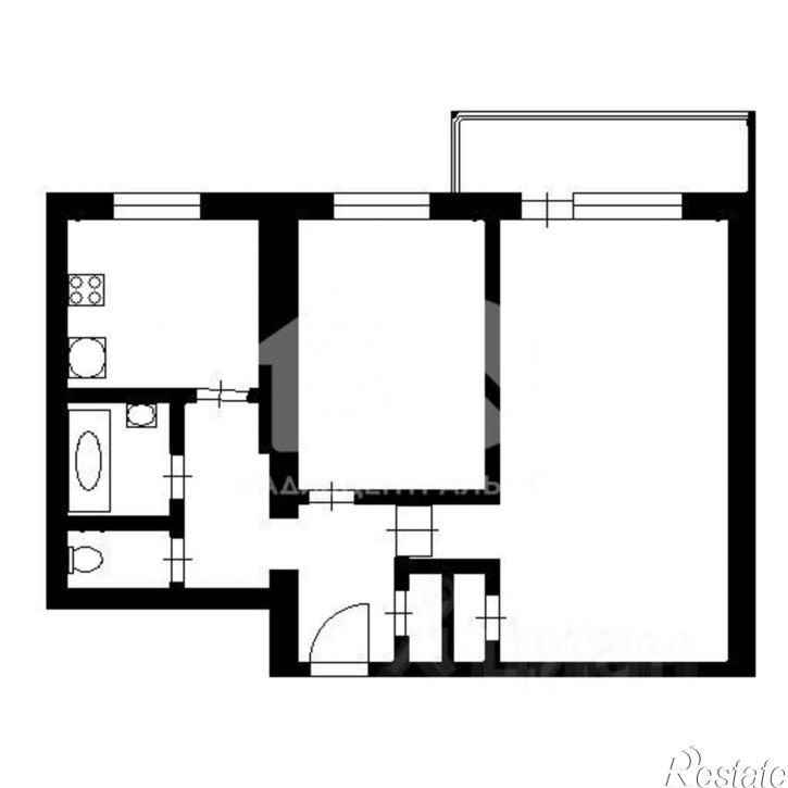 2-комн квартира ул Чаплыгина, 23/1,  д. 23/1