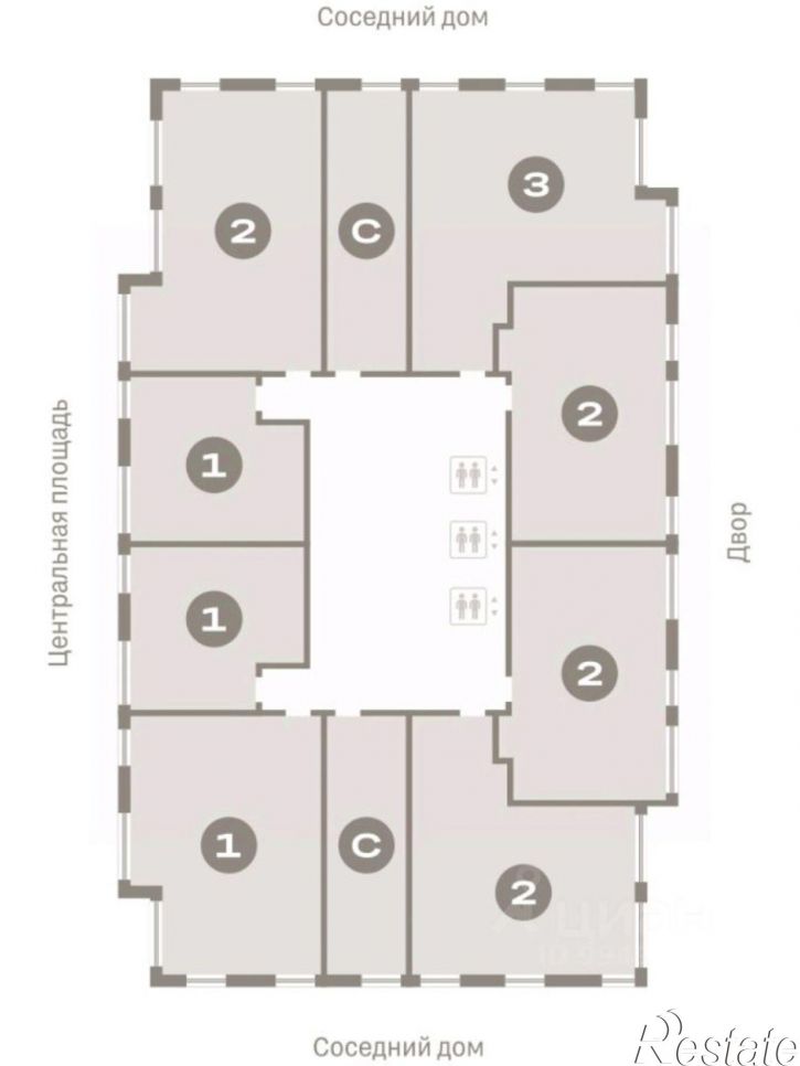 3-комн квартира в новом доме ул Большевистская, 108,  д. 108
