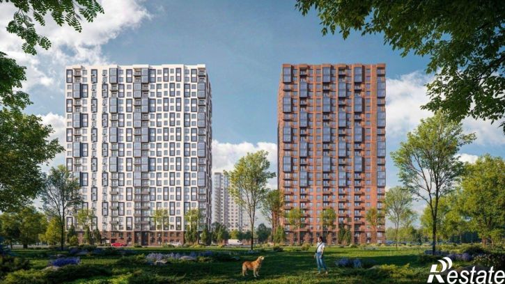 1-комн квартира в новом доме 18-й Бронный переулок
