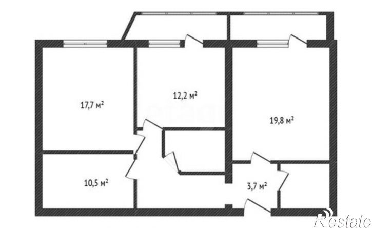 3-комн квартира ул Лазурная, 32,  д. 32