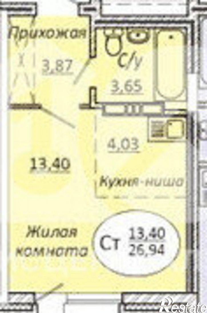 1-комн квартира ул Немировича-Данченко, 144/1,  д. 144/1