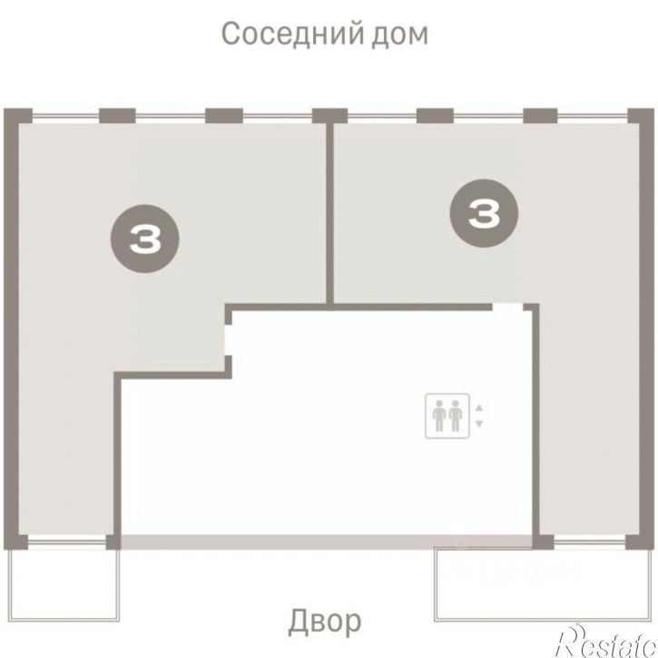 3-комн квартира в новом доме квартал Лебедевский, 1/4
