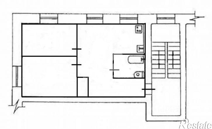 3-комн квартира ул Зорге, 179/1,  д. 179/1