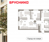 3-комн, 71 кв м, этаж 7/24 ул Журинская, 131А