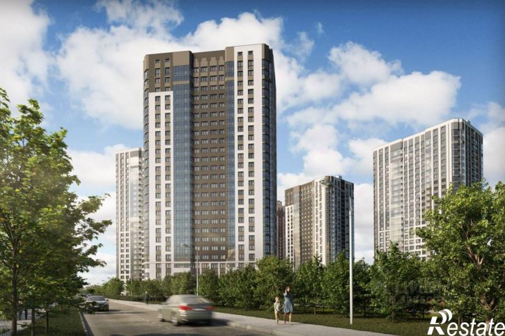 3-комн квартира в новом доме ул Аникина, 6,  д. 6