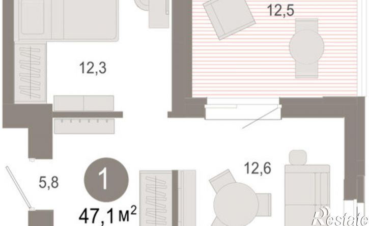2-комн квартира в новом доме ул Есенина, 9/2,  д. 9/2