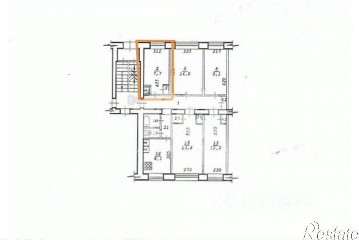 Комната ул Серафимовича, 1/4,  д. 1/4