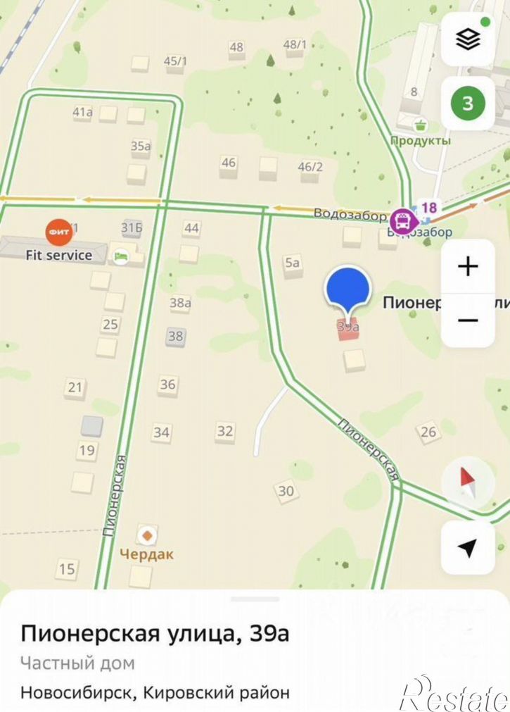 Земельный участок ул Пионерская, 38А,  д. 38А