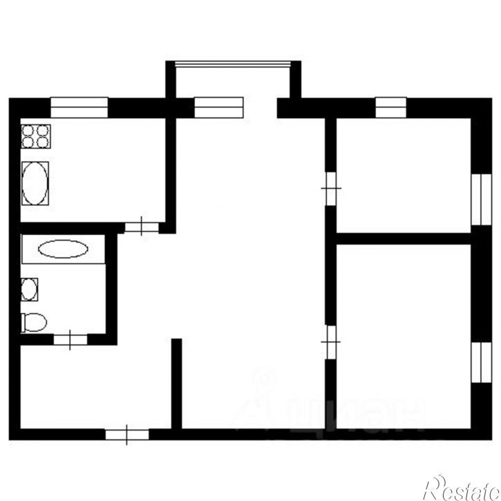 3-комн квартира ул Гоголя, 27А,  д. 27А