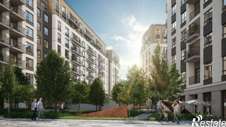 3-комн квартира в новом доме квартал Лебедевский, 1/4
