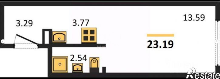1-комн квартира ул Авиастроителей, 1Б,  д. 1Б