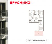 3-комн, 115 кв м, этаж 1/8 ул Большевистская, 104