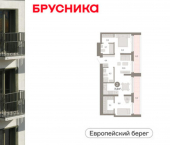 3-комн, 72 кв м, этаж 7/23 ул Большевистская, 108