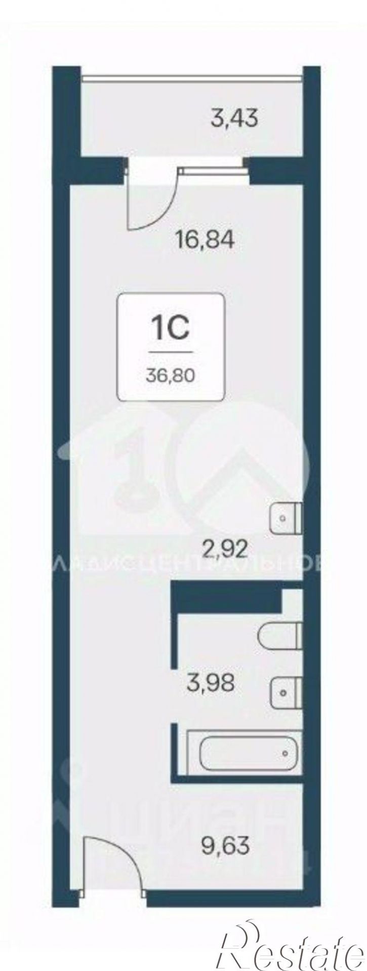 1-комн квартира Красный пр-кт, 180,  д. 180