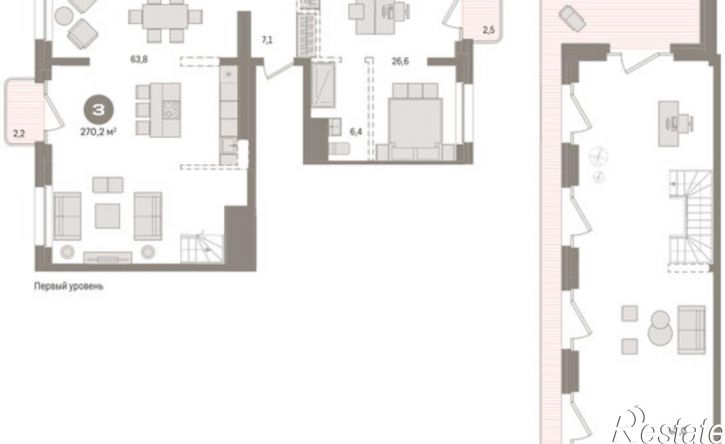 3-комн квартира ул Зыряновская, 19,  д. 19
