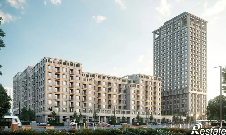 3-комн квартира в новом доме Зыряновская улица, 53с
