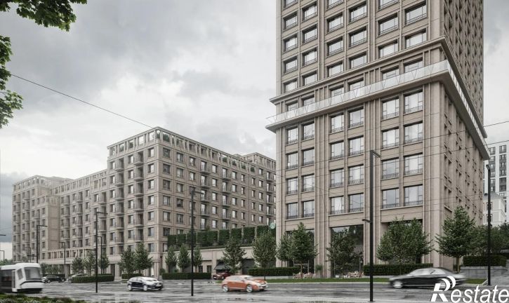 3-комн квартира в новом доме Зыряновская улица, 53с