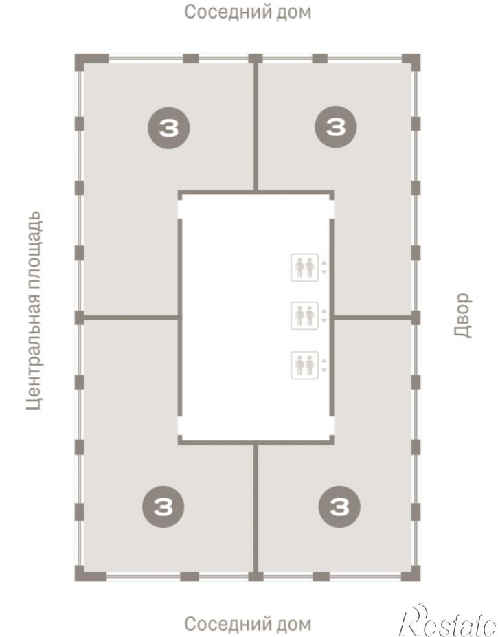 3-комн квартира в новом доме Большевистская, 114