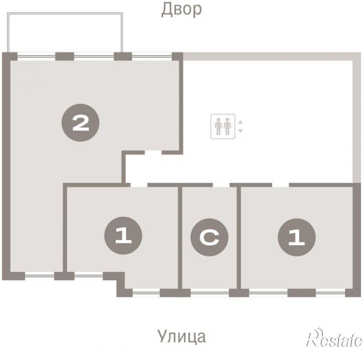 1-комн квартира в новом доме Георгия Колонды, 5