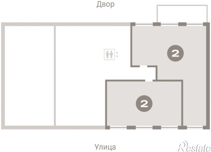 2-комн квартира в новом доме Георгия Колонды, 5