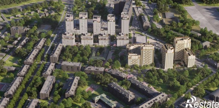 3-комн квартира в новом доме Аэропорт, 88