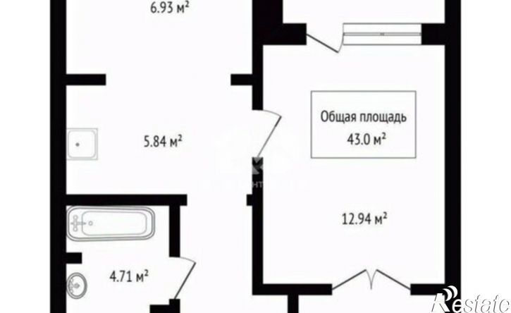1-комн квартира ул Степная, 266,  д. 266