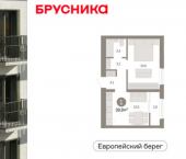2-комн, 40 кв м, этаж 7/8 ул Большевистская, 104