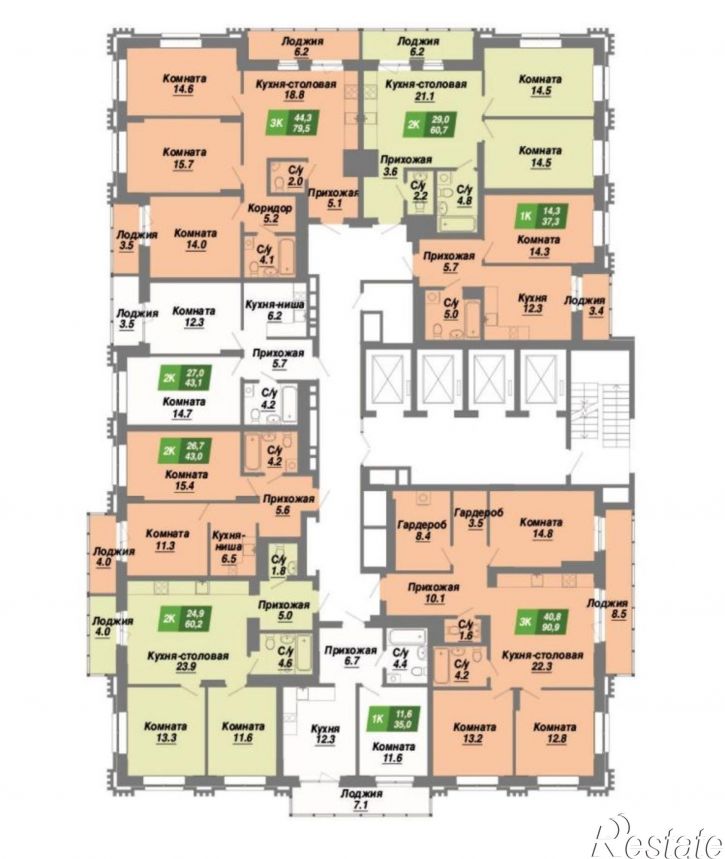 2-комн квартира в новом доме ул Войкова, 149,  д. 149