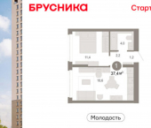 2-комн, 37 кв м, этаж 21/25 ул Есенина, 9/2