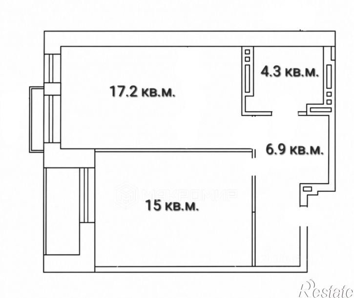 1-комн квартира ул Охотская, 88,  д. 88