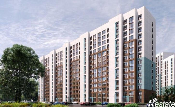 3-комн квартира в новом доме ЖК Самоцветы