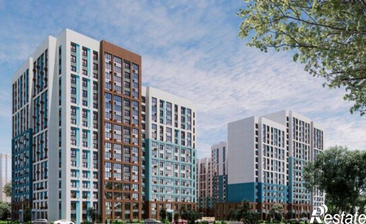 3-комн квартира в новом доме ЖК Самоцветы