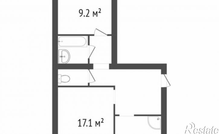 2-комн квартира ул Боровая Партия, 14,  д. 14