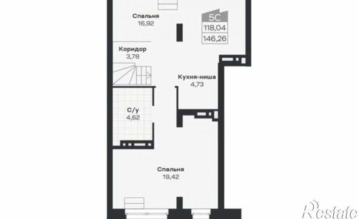5-комн квартира в новом доме ул Ясный Берег, 27,  д. 27