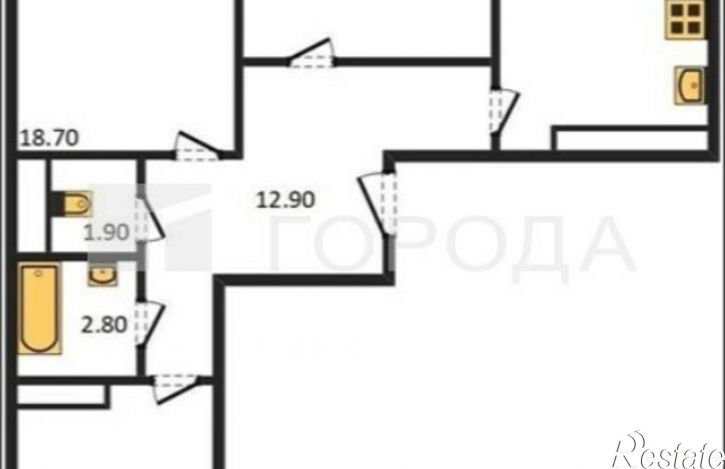 3-комн квартира ул Пролетарская, 271/5,  д. 271/5