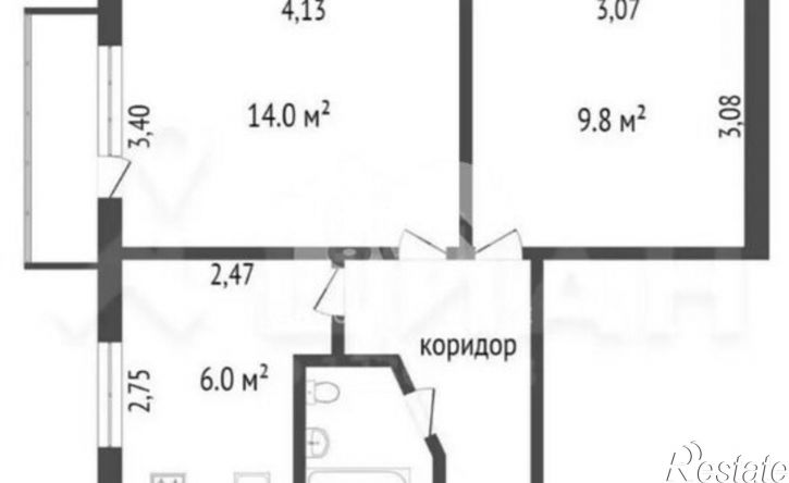 2-комн квартира ул Первомайская, 116,  д. 116