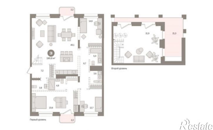 3-комн квартира ул Зыряновская, 19,  д. 19
