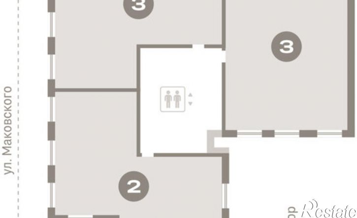 3-комн квартира ул Зыряновская, 19,  д. 19