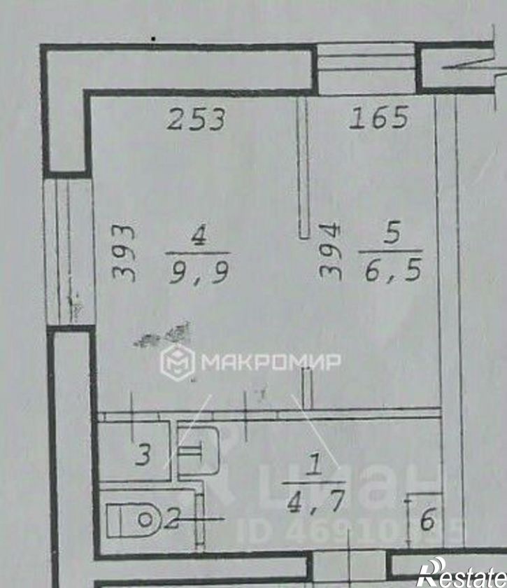 1-комн квартира ул Зорге, 44,  д. 44