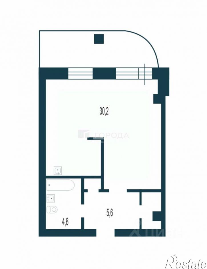 1-комн квартира ул Галущака, 4,  д. 4