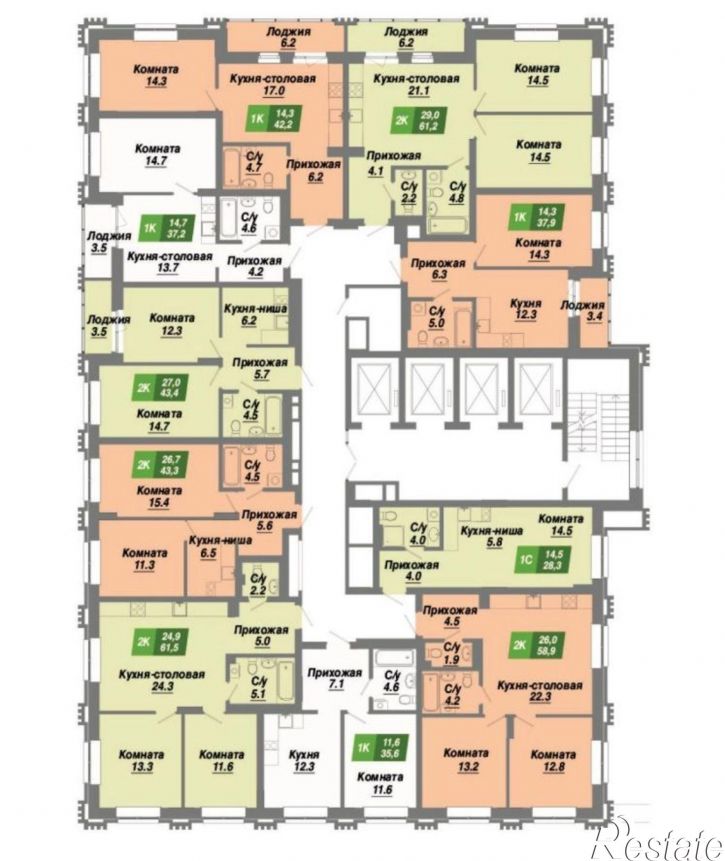 1-комн квартира в новом доме ул Войкова, 149,  д. 149