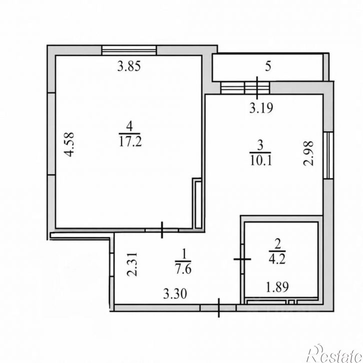 1-комн квартира ул Кавалерийская, 23,  д. 23